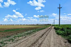 Balotesti - Cartier Luna, teren cu utilitati 27840 mp, deschidere 57 m