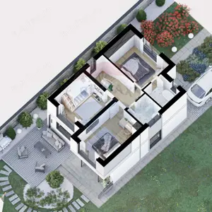 VILA JOY - Casa individuala noua, 4 camere, teren de 430 mp - imagine 4