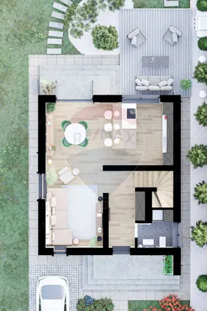 VILA JOY - Casa individuala noua, 4 camere, teren de 430 mp - imagine 5