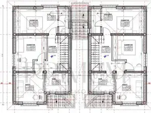 Duplex individual superb - 5 camere - zona excelenta - canalizare - despartit prin camera tehnica- a - imagine 11