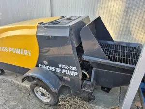Pompa Stationara pentru turnat beton Plus Power VTGZ-20S. Pompa este NOUA - imagine 2