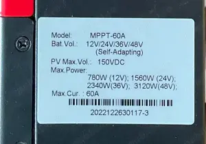 MPPT Solar Esmart E3 de 40 Ah si 60 Ah - imagine 5