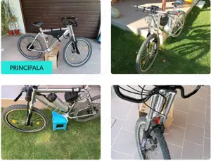 Bicicleta electrica full suspension 26" - imagine 2