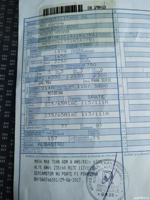 Mercedes Sprinter platformă - imagine 5