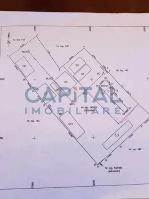 Ferma langa Oravita 5600 mp construiti si teren 24281 intravilan - imagine 2