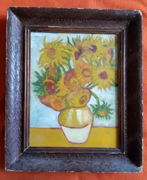 Pictura in ulei, veche, in stare buna ca. 60 x 40 cm