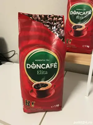 Cafea boabe Doncafe Elita, 1 kg, cu boabe Arabica si Robusta