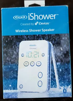 Speaker Bluetooth iShower rezistent la apa