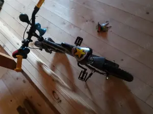 Bicicletă SCIROCCO copii cu roți ajutătoare 