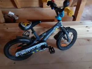 Bicicletă SCIROCCO copii cu roți ajutătoare  - imagine 3