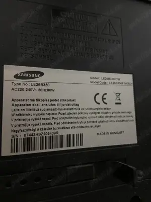 TV Samsung LE26B350 televizor 66 cm - imagine 3