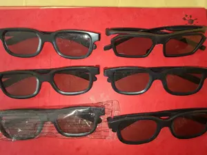 Ochelari 3D, rame plastic, polarizati, unisex, marime universala