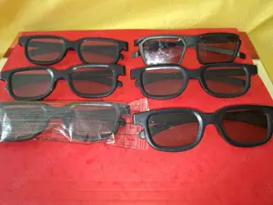 Ochelari 3D, rame plastic, polarizati, unisex, marime universala - imagine 3