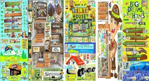 Tiny House-Rulota-Mini Casa Pe Roti-Casa Mobila- De vacanta- De Lemn-Locuinta-Cazare-Birou-Din Vis