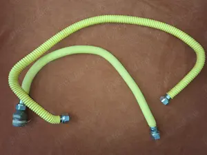 Racord flexibil gaz, otel inoxidabil, extensibil, buc = 2 - imagine 3