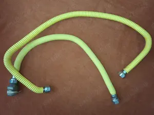 Racord flexibil gaz, otel inoxidabil, extensibil, buc = 2 - imagine 2