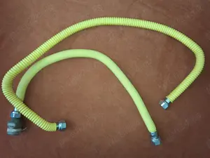 Racord flexibil gaz, otel inoxidabil, extensibil, buc = 2