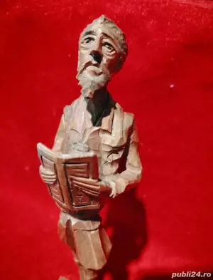Veche statuetă Don Quixote - imagine 2