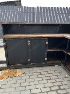 comoda fier si lemn natural