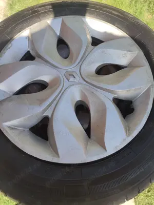 OCAZIE! Anvelope vara,jante și capace stare f buna - imagine 3