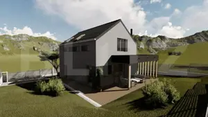 Casa 125 mp teren 500 mp zona profi design deosebit - imagine 2