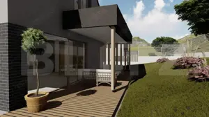 Casa 125 mp teren 500 mp zona profi design deosebit - imagine 3