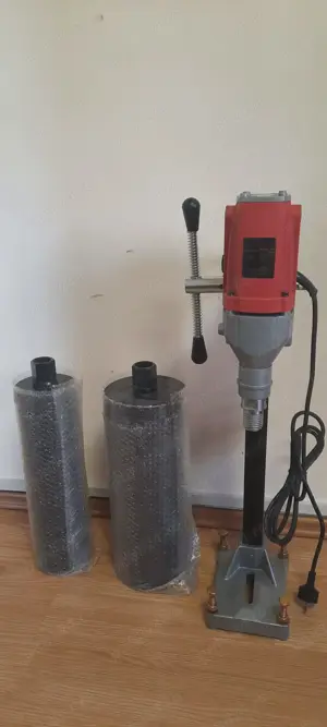 Masina de carotat Johnson JJ160 noua + Carote de 110 si 160 noi