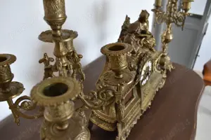 Ceas semineu +2 candelabre - imagine 5