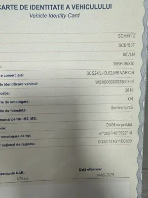 2018 Schmitz Standard Stare foarte buna! - imagine 6