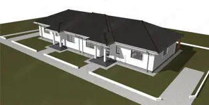 Sag- 3 camere- incalzire in pardoseala- teren generos - imagine 3