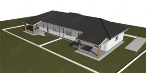 Sag- 3 camere- incalzire in pardoseala- teren generos