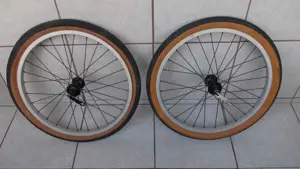 Roata fata bicicleta 20 inch MTB,janta aluminiu si anvelopa