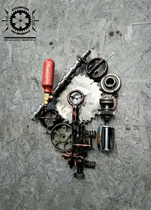 Cauti cadou inedit? Ai gasit! CEAS STEAMPUNK, stil industrial