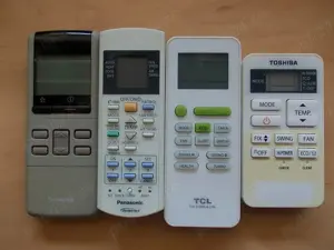 Telecomanda aer conditionat Comfee Fujitsu Galanz Mitsubishi Panasonic Tcl Toshiba originala - imagine 2