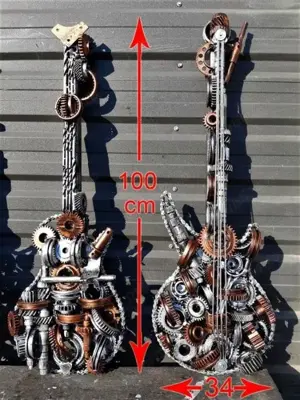  Doar 2 disponibile!DECOR   cadou DEOSEBIT, unicat CHITARA