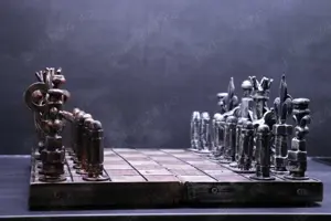  SAH unic din suruburi si fier cu tabla mica- sculpturi Razan Ghita