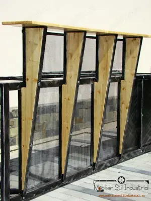 Receptie stil industrial.Totul pe comanda