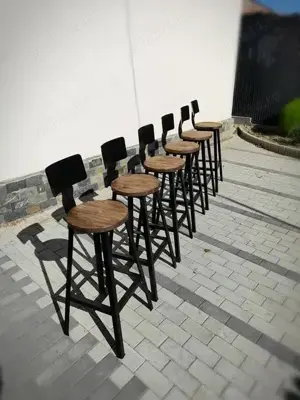 Scaun, scaune stil industrial model 2 cu fara spatar.ORICE DIMENSIUNE