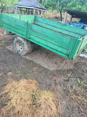 Trailer pt tractor axa dubla fără rugina lungime 3m lățime 2m