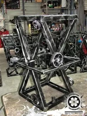 scaun de bar PENTA-Steampunk stl industrial