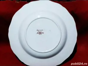 Doua farfurii Sarraguemines Agreste, anii 1900-1930 - imagine 5