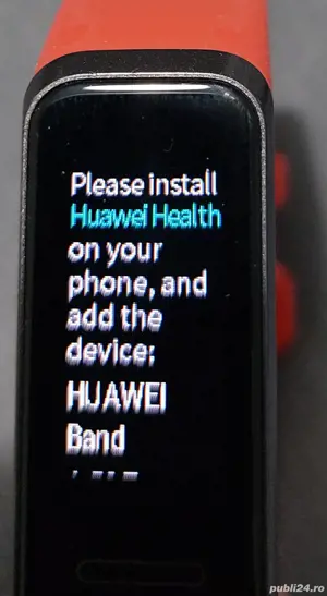 Huawei Band 4 Red - imagine 4