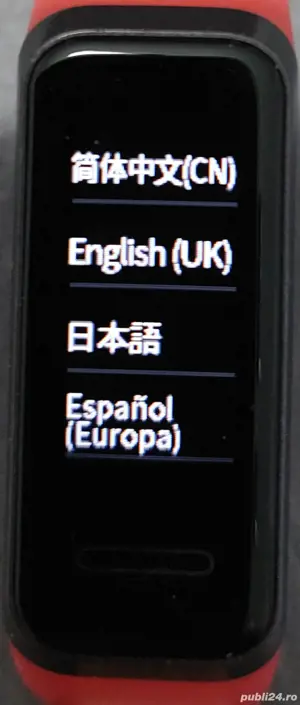 Huawei Band 4 Red - imagine 3