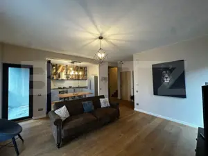 Apartament de lux in vila cu 3 camere, 2 bai, 79 mp, garaj, in Gruia