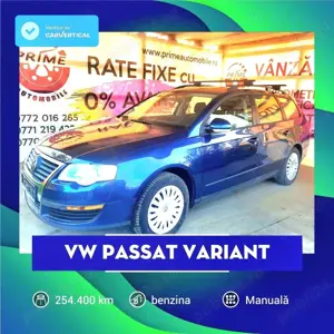 VW Passat Variant Bluemotion Start-Stop semafor Dublu Climatronic Carlig remorcare Comenzi volan