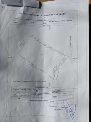 Teren de vânzare 1400m