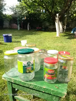 Vând aprox 100 borcane de 800 grame și de 400 gr