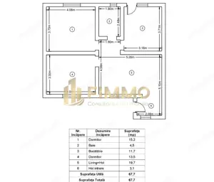 Apart 3 cam | 68mp | Curte 100mp | Moara | ID:1277 - imagine 7