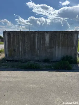 Garaj din beton cu transport