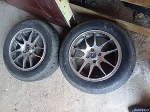 Jante r 15 4 100 cu cauciucuri vara - imagine 3